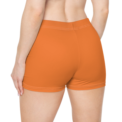 Tangerine Orange Seamless Shorts