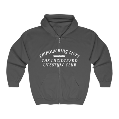 Empowering Lifts Zip Hoodie