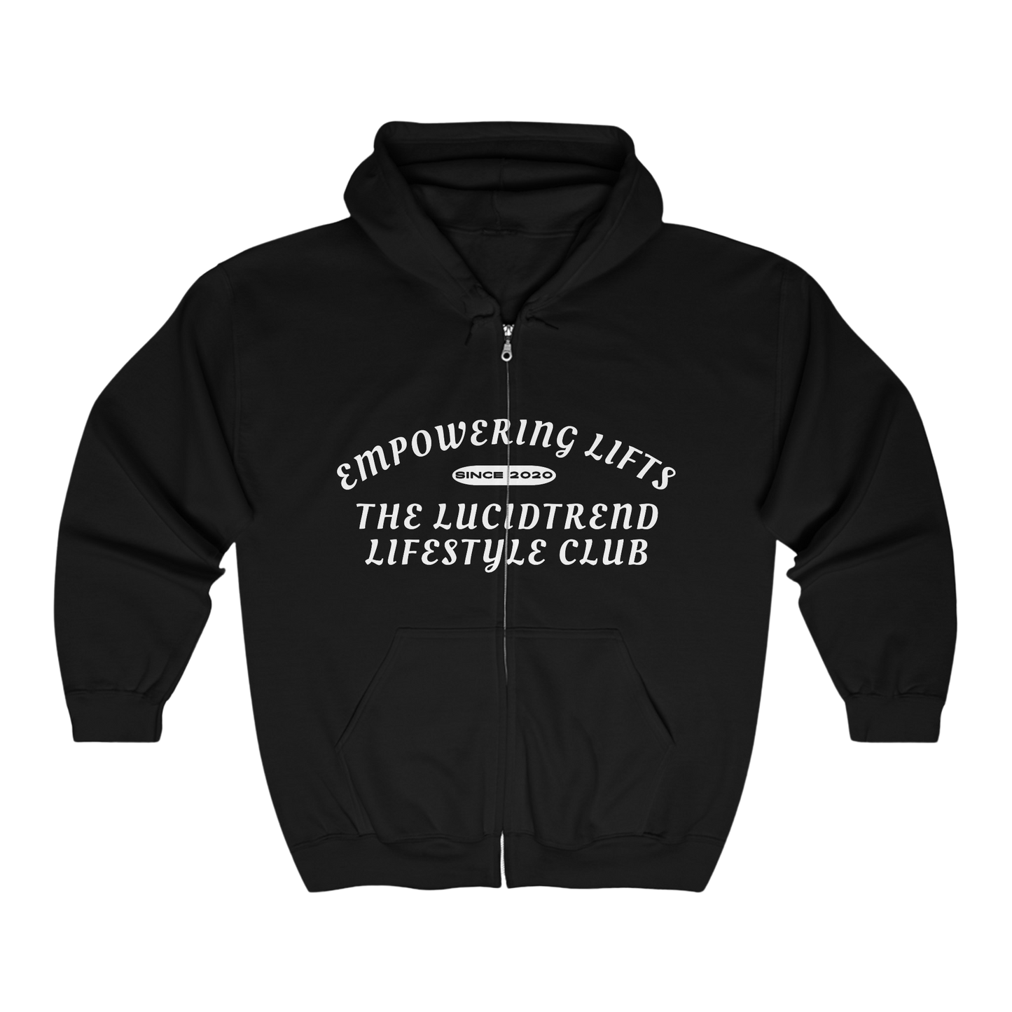 Empowering Lifts Zip Hoodie