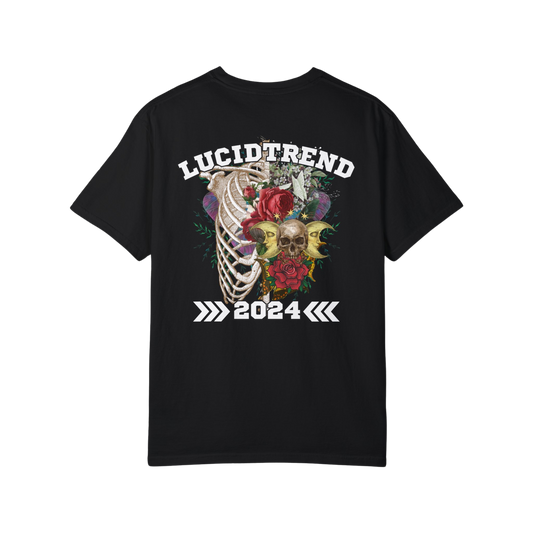 Skeleton Rose Tee