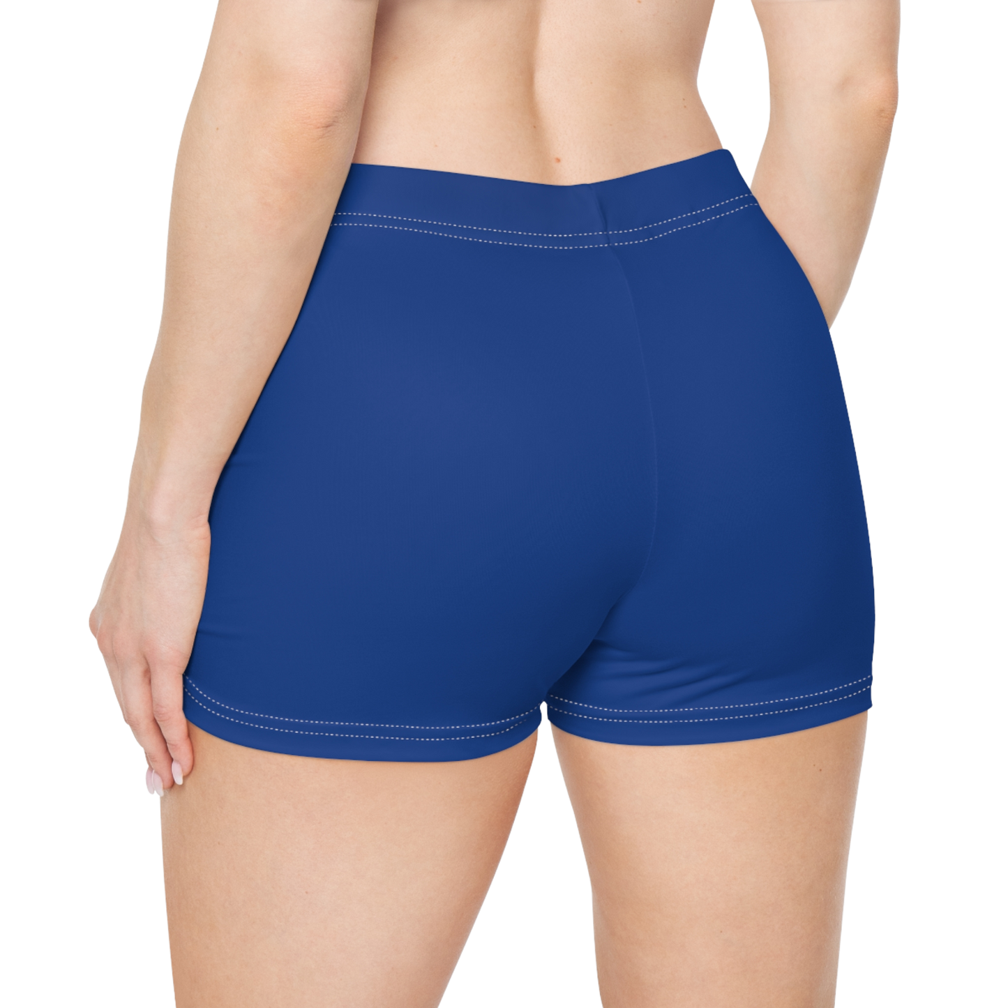 Navy Azure Seamless Shorts