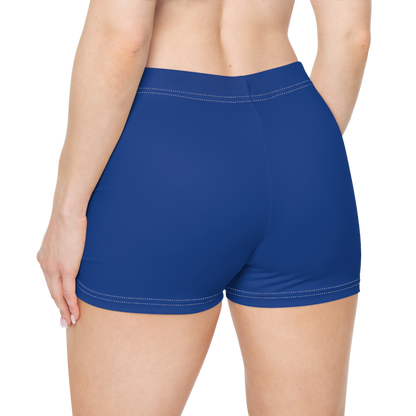 Navy Azure Seamless Shorts